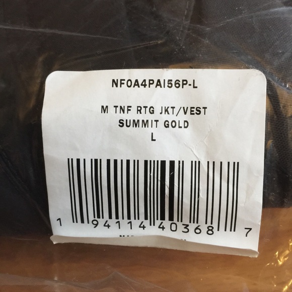 The North Face Jacket + Vest Gold Large - Picture 7 of 8